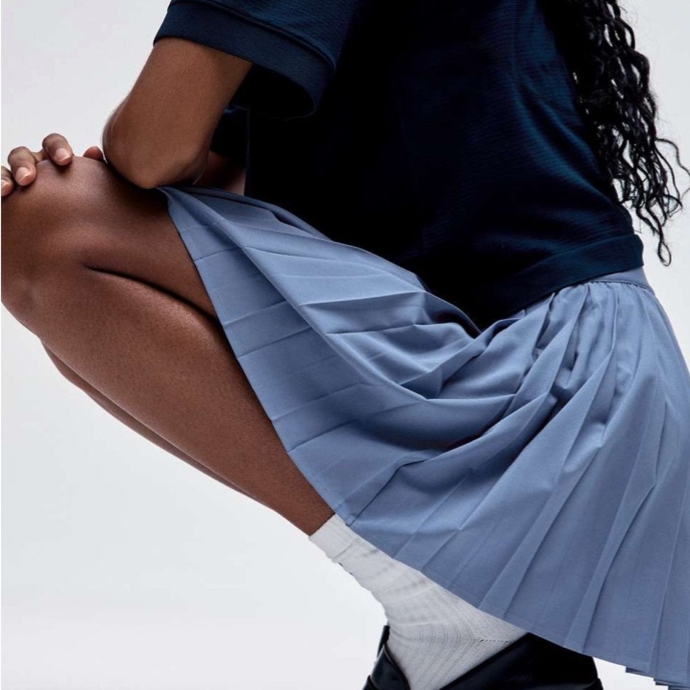 Lululemon High-Rise Pleated Tennis Skirt oasis Blue - Picture 5 of 12